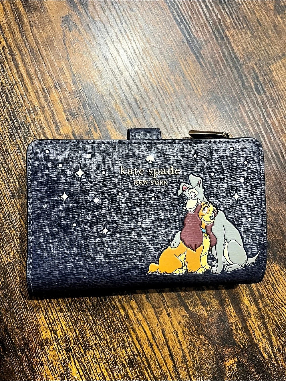 Kate Spade Disney x Lady and the Tramp Wallet Like New